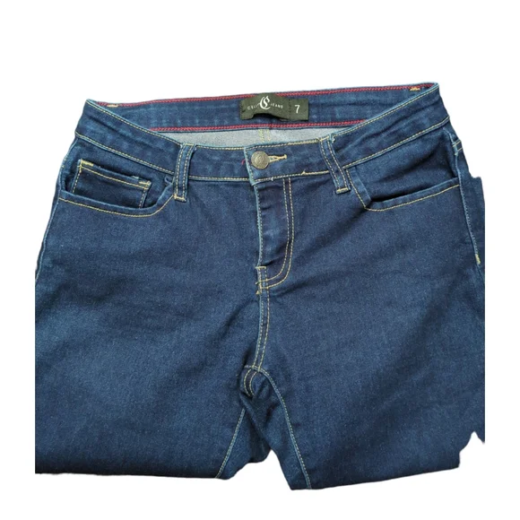Cello jeans denim color dark blue size 7 - Picture 3 of 4